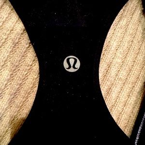 LULU LEMON  Black Racer-back tank tops